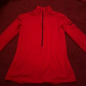 Nike dri-fit half zip up.